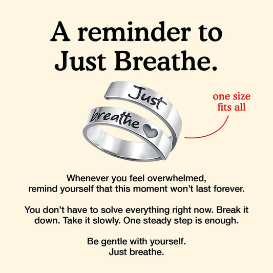 Just Breathe Ring